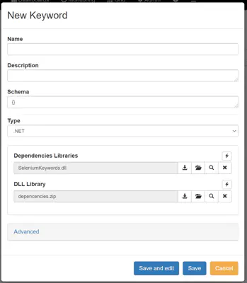 AutoIt Keyword configuration