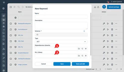 AutoIt Keyword configuration