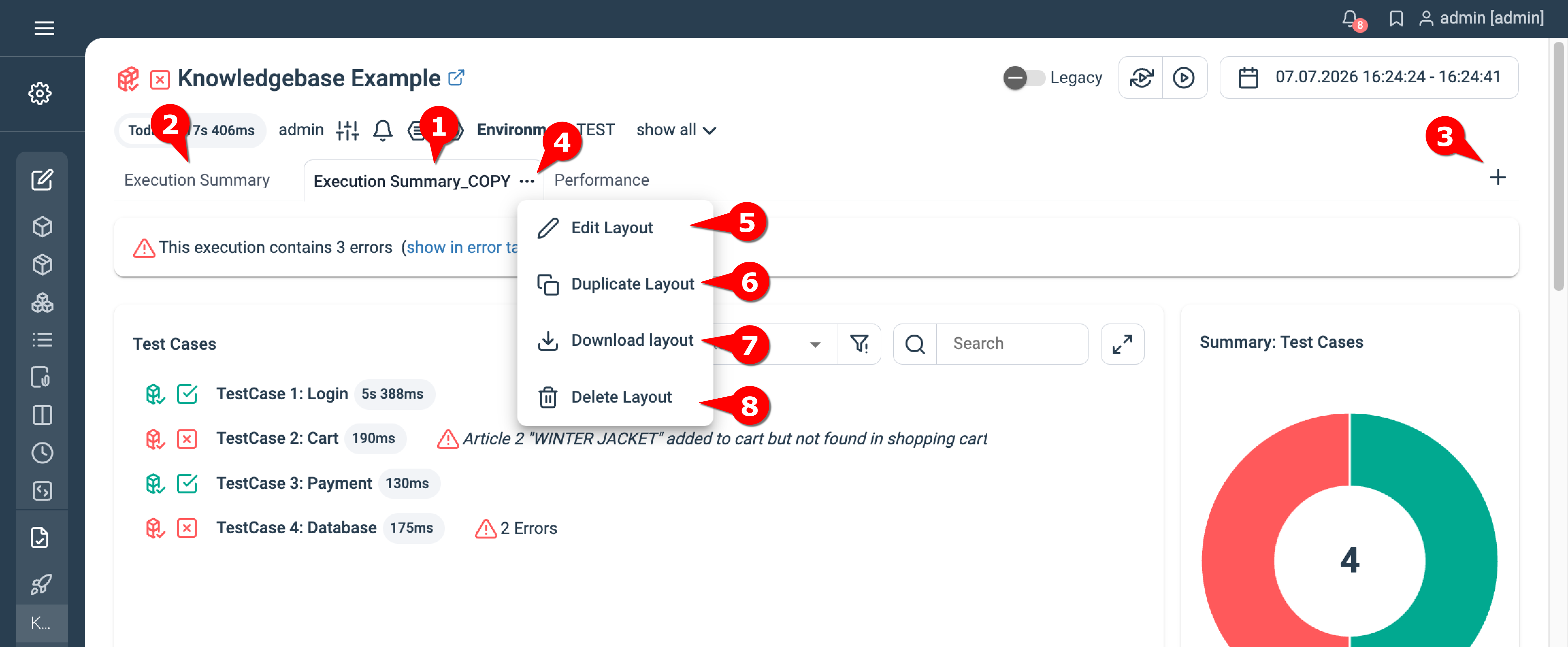 Reporting | Step Documentation