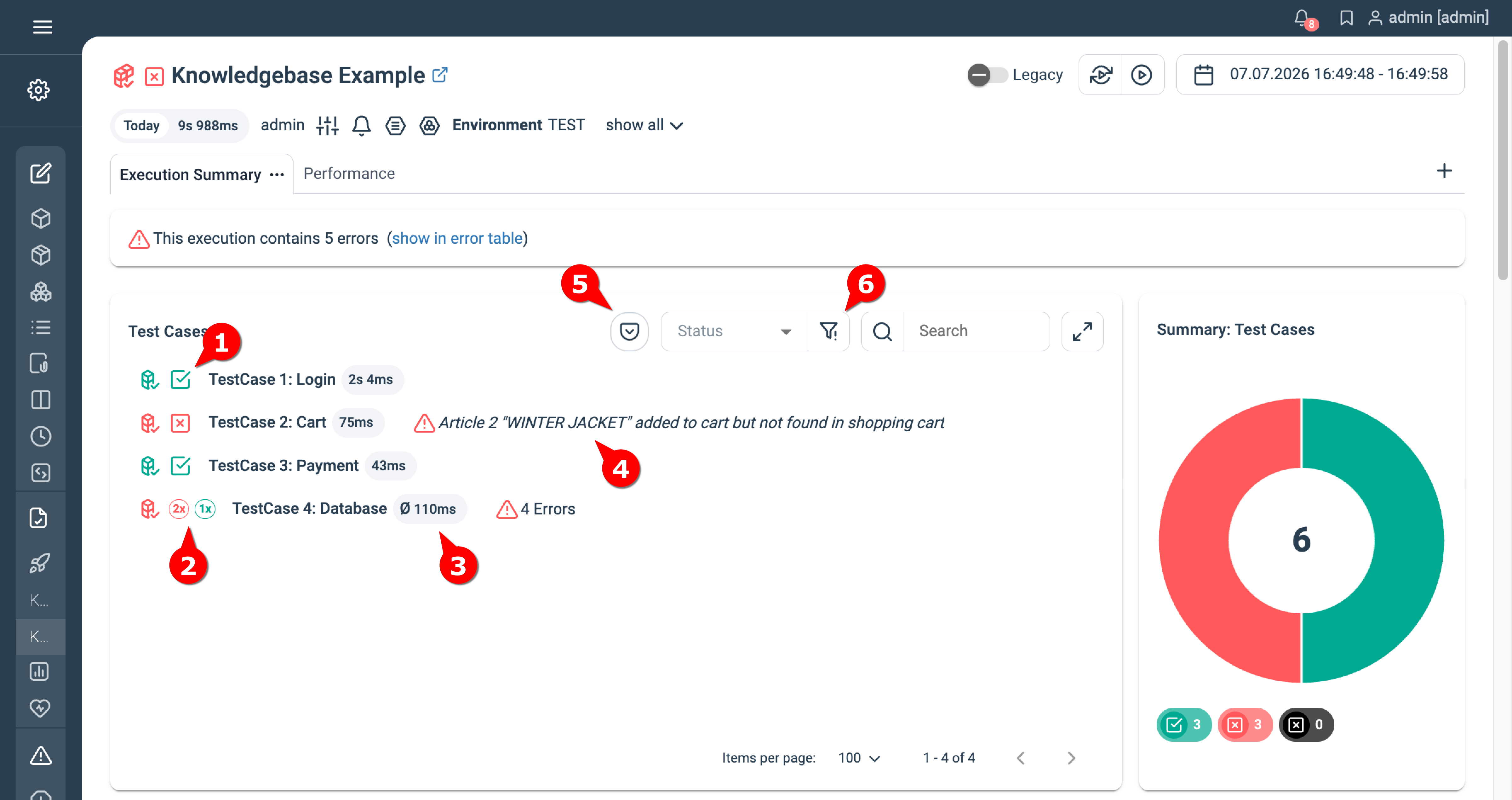 Reporting | Step Documentation